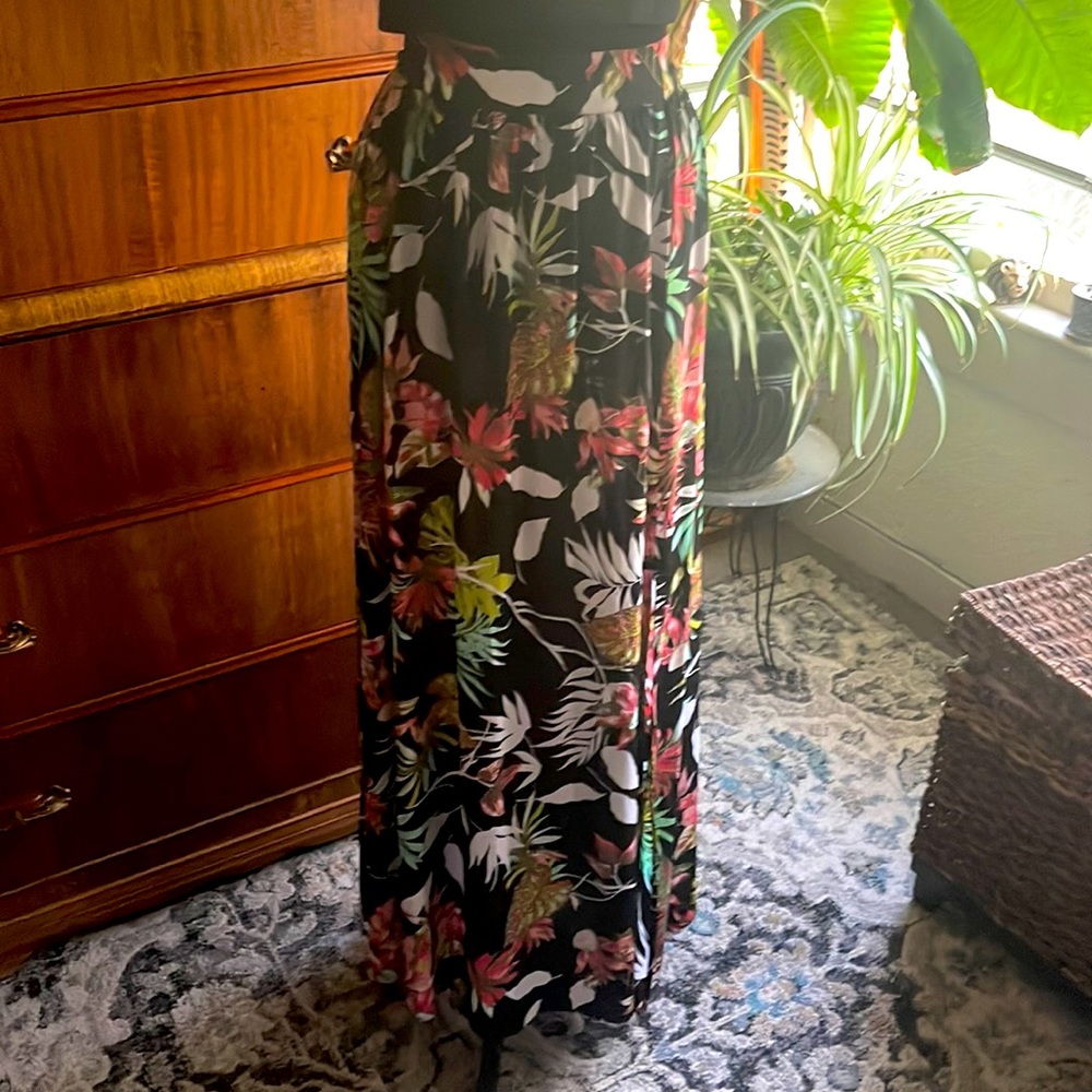 Floral Print Skirt
